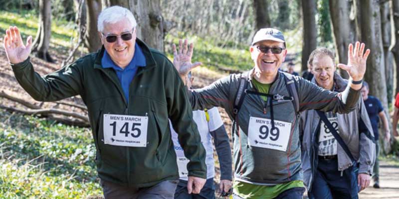 Weston Hospicecare’s Men’s March